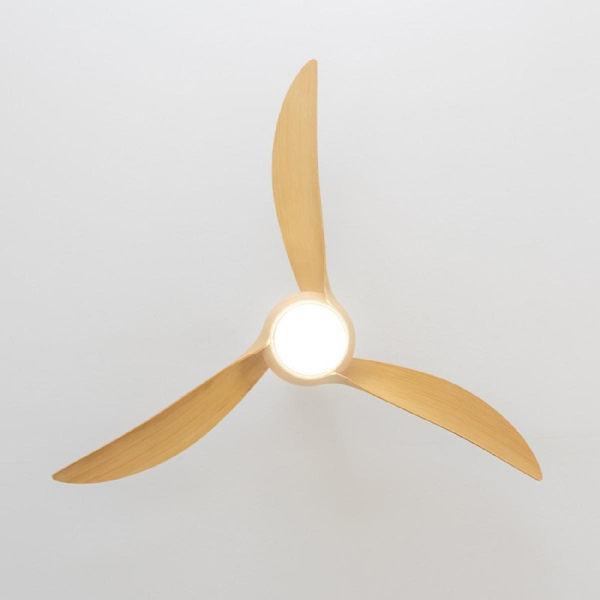 Cecotec Ventiladores de techo con luz EnergySilence Aero 5295 LightWood