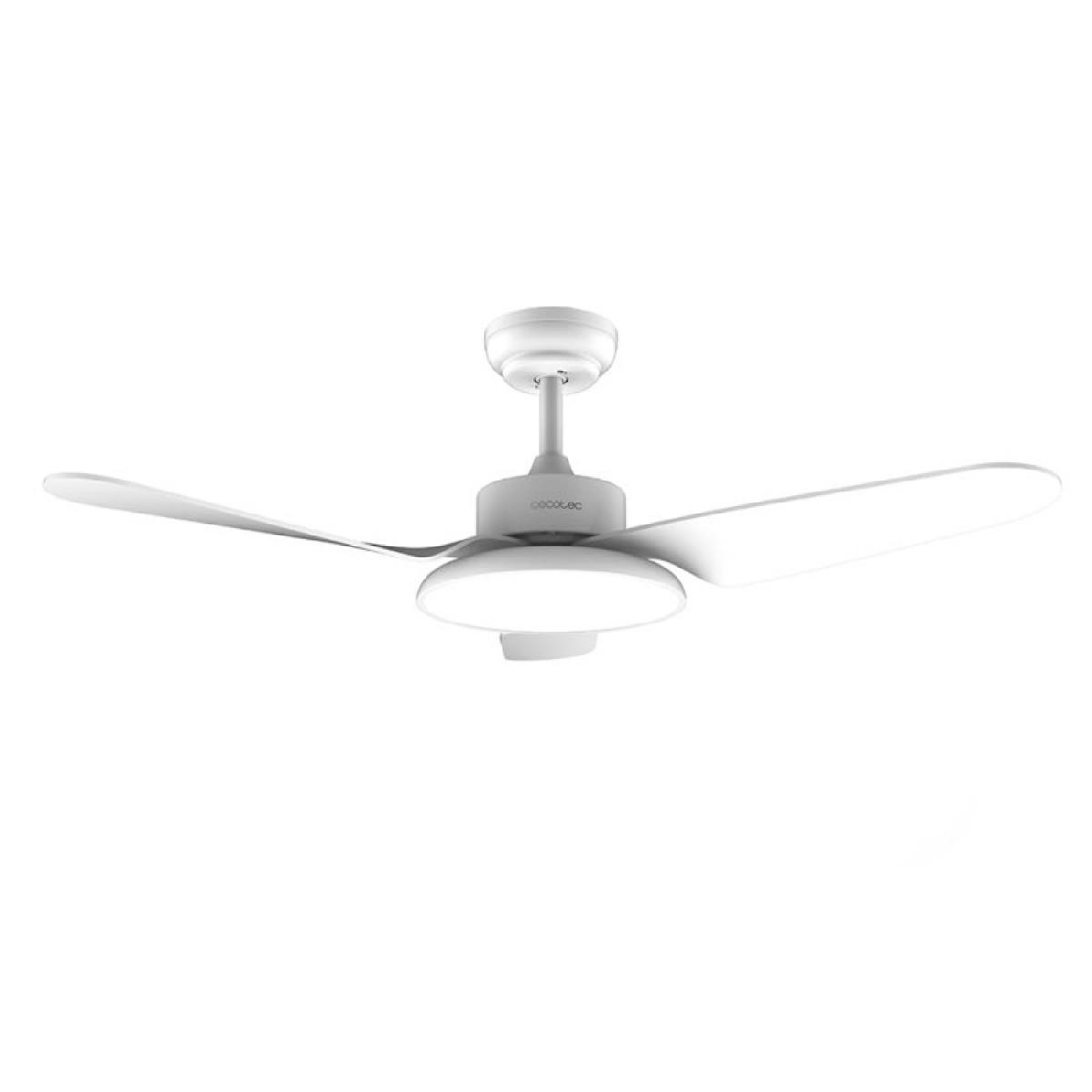 Cecotec Ventiladores de techo con luz EnergySilence Aero 5200 Light White
