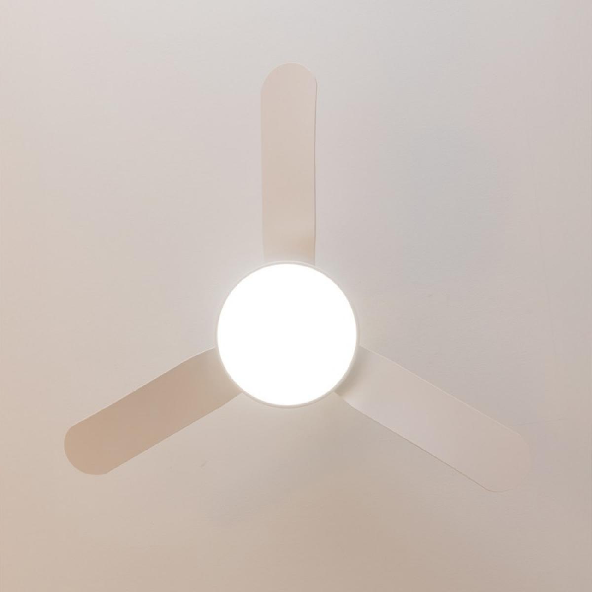 Cecotec Ventiladores de techo con luz EnergySilence Aero 5200 Light White