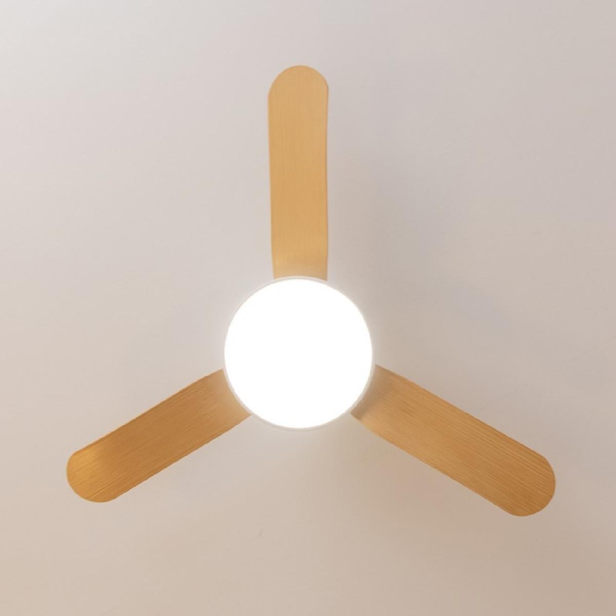 Cecotec Ventiladores de techo con luz EnergySilence Aero 5200 Light LightWood