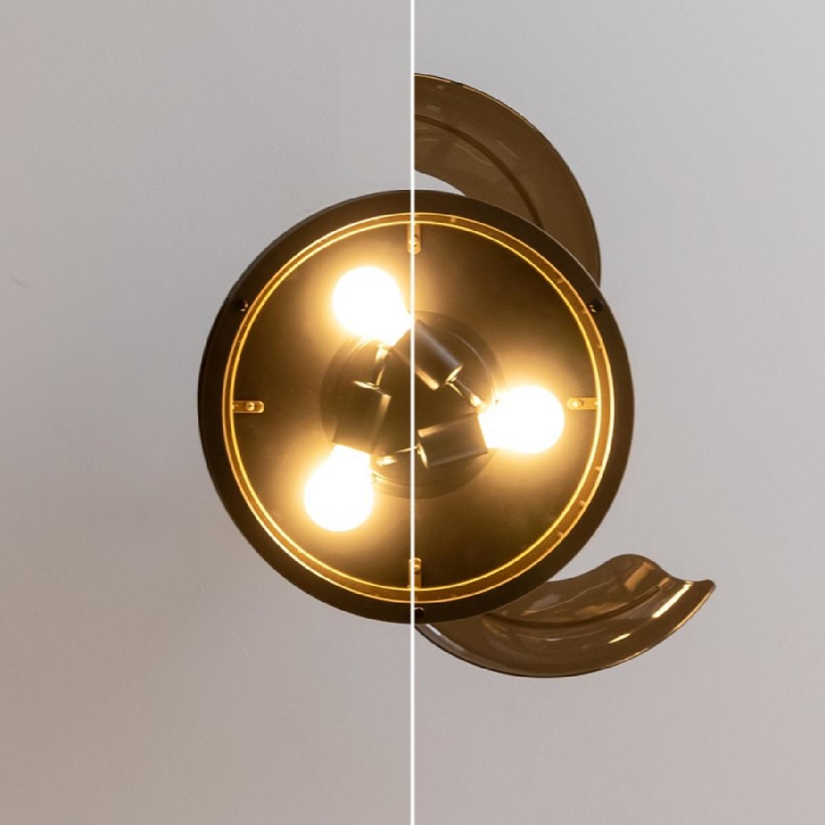Cecotec Ventiladores de techo con luz EnergySilence Aero 3600 Invisible Metalic Style