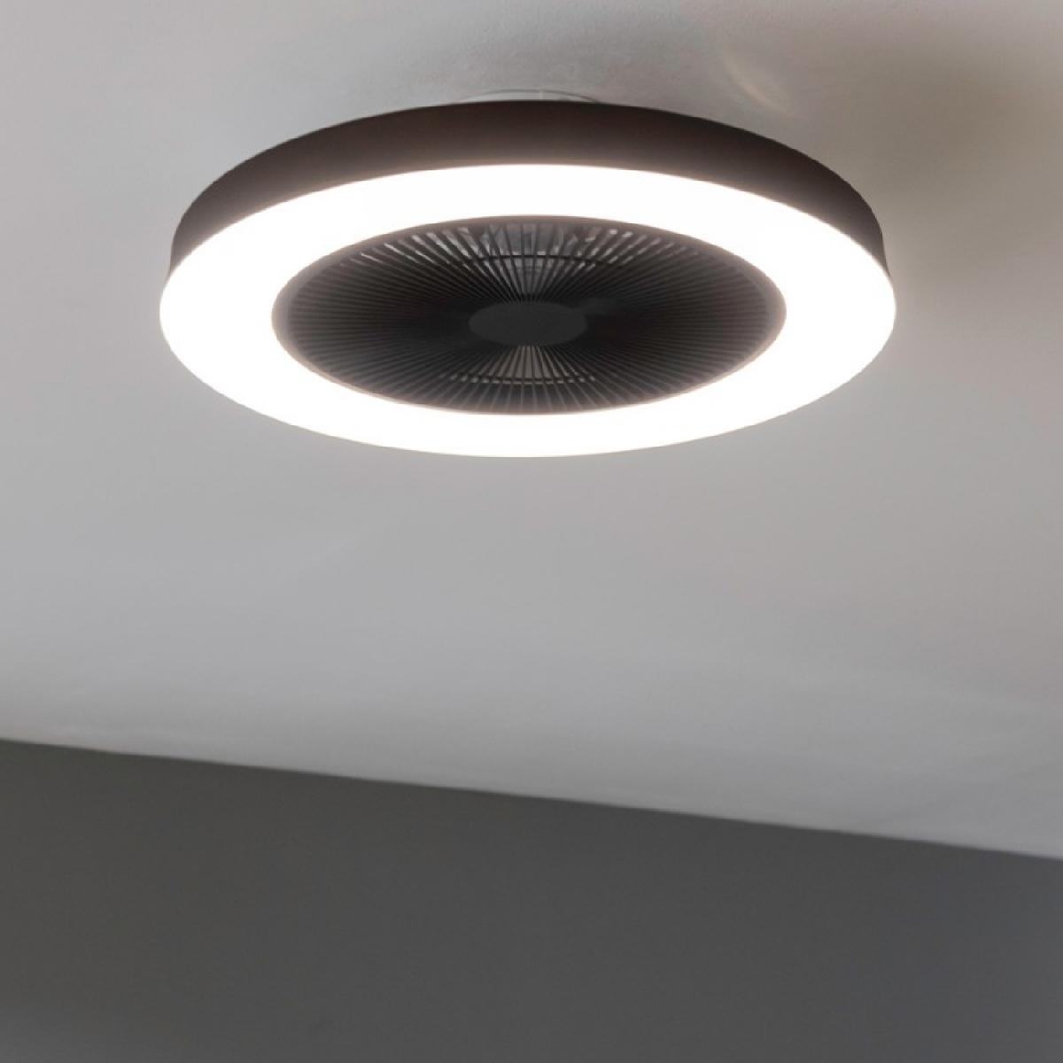 Cecotec Ventiladores de techo con luz EnergySilence LampAero 600 InsideBlack