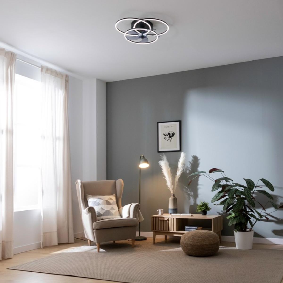 Cecotec Ventiladores de techo con luz EnergySilence LampAero 670 FlowLight