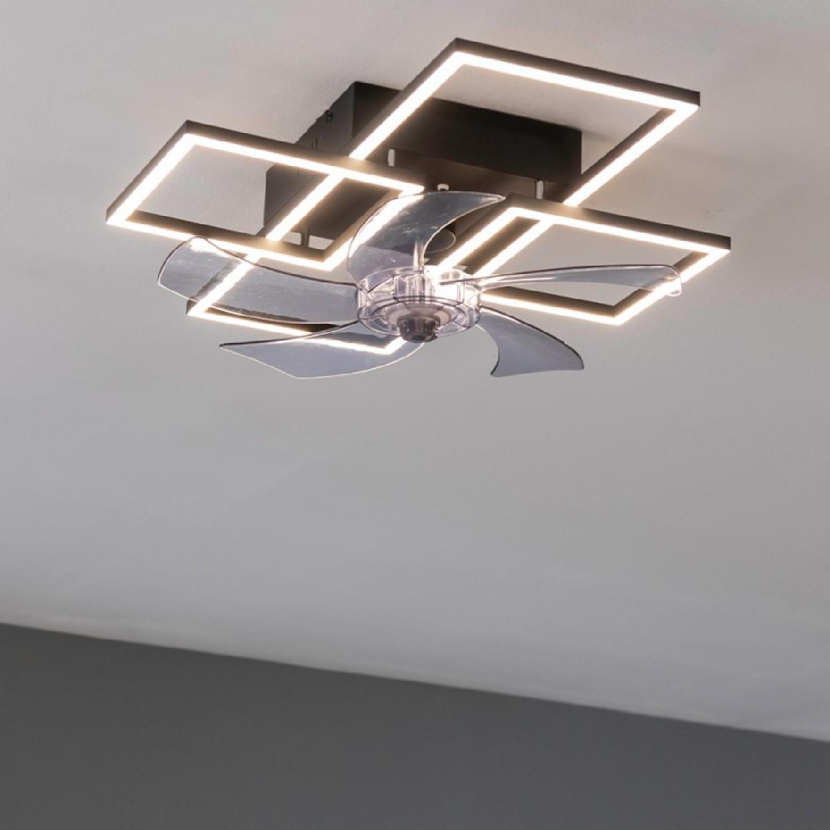 Cecotec Ventiladores de techo con luz EnergySilence LampAero 690 FlowLight