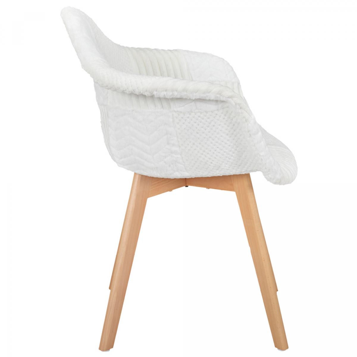 Set 2 sillas butaca patchwork escandi