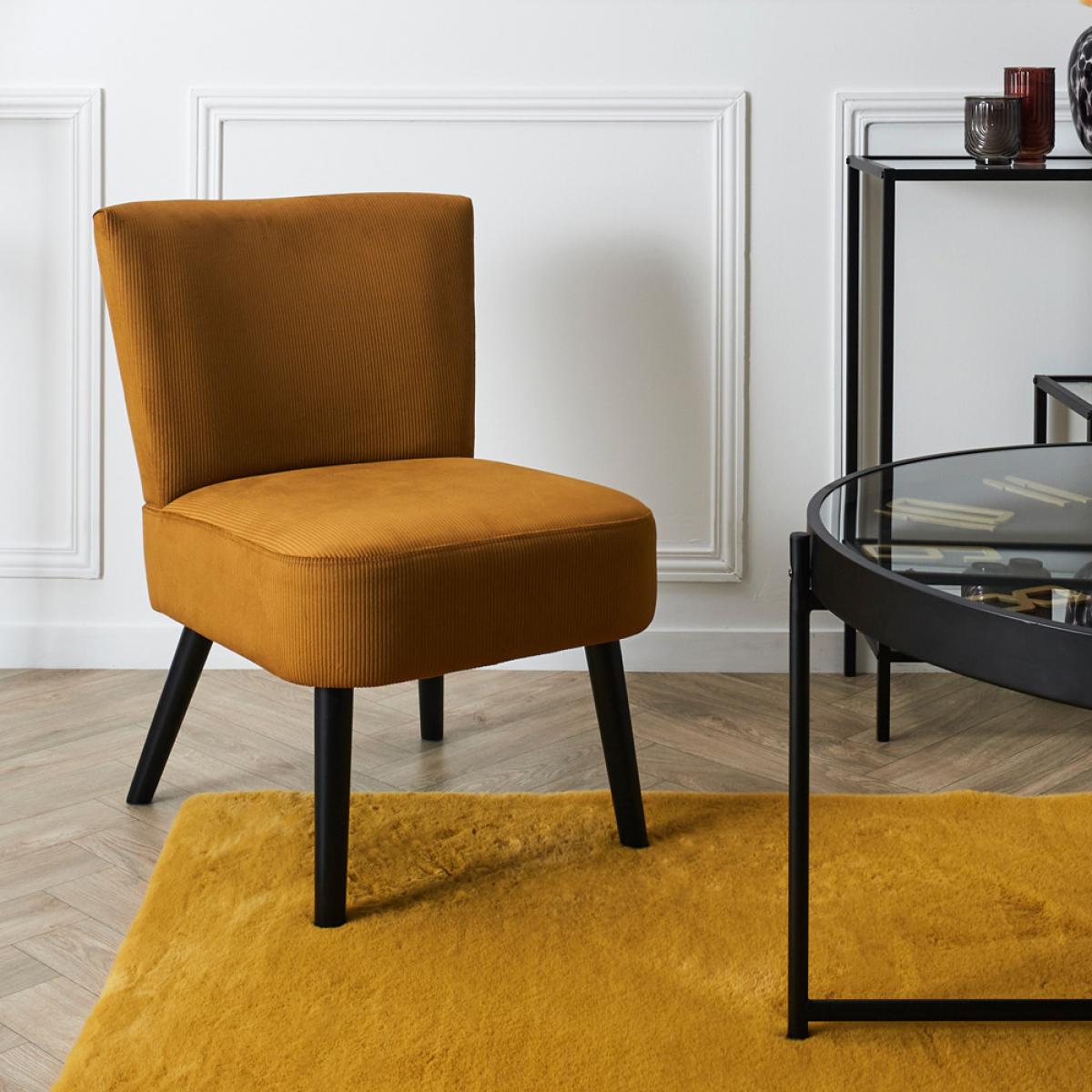 Butaca mostaza giulia