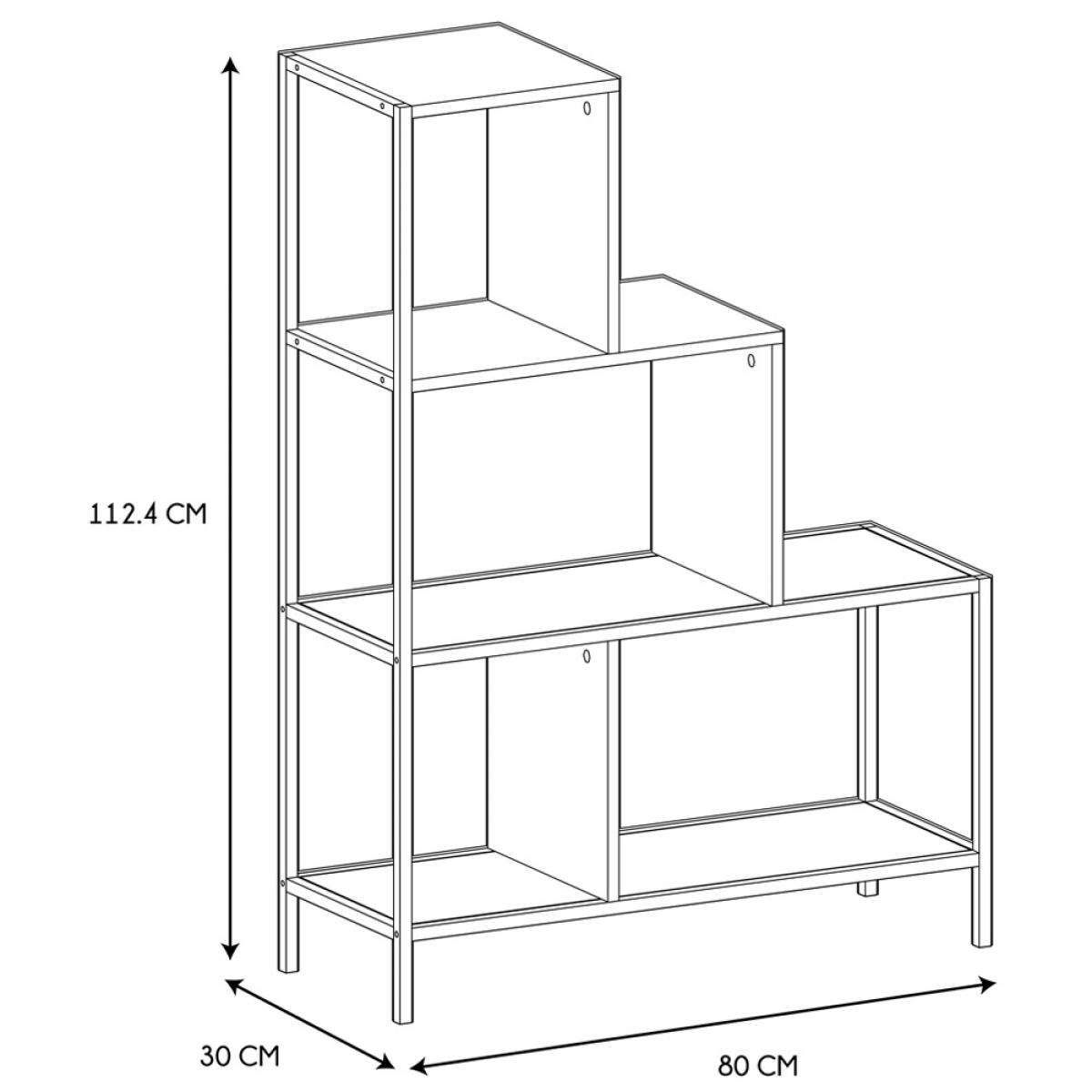 Estantería escal. h.112 edison