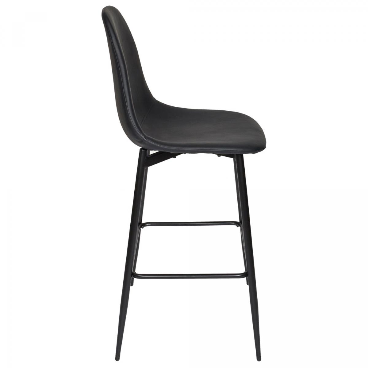 Set 2 taburetes bar negro amber