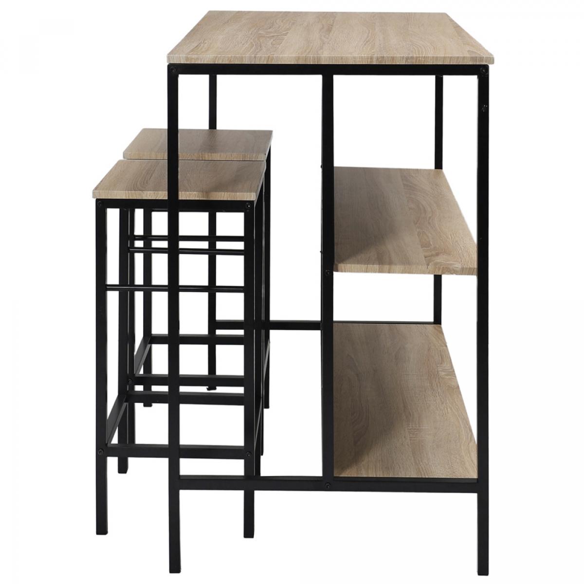 Mesa isla c2  taburetes loka