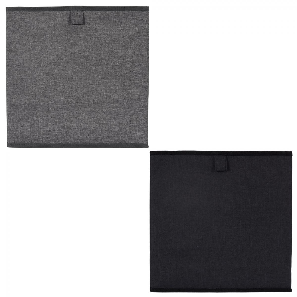 Set 2 cestas orden 30x30 cm