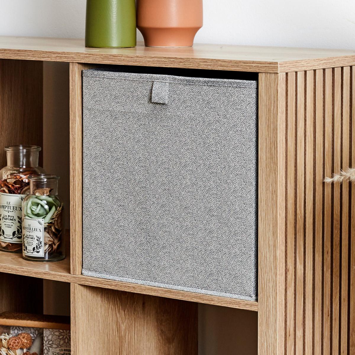 Set 2 cestas orden 30x30 cm chine