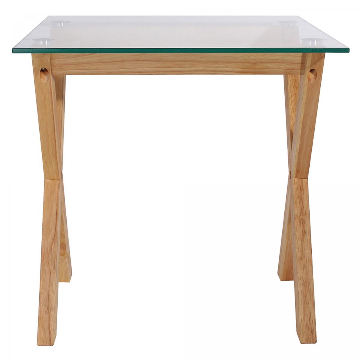 Set 2 mesas nido cristal