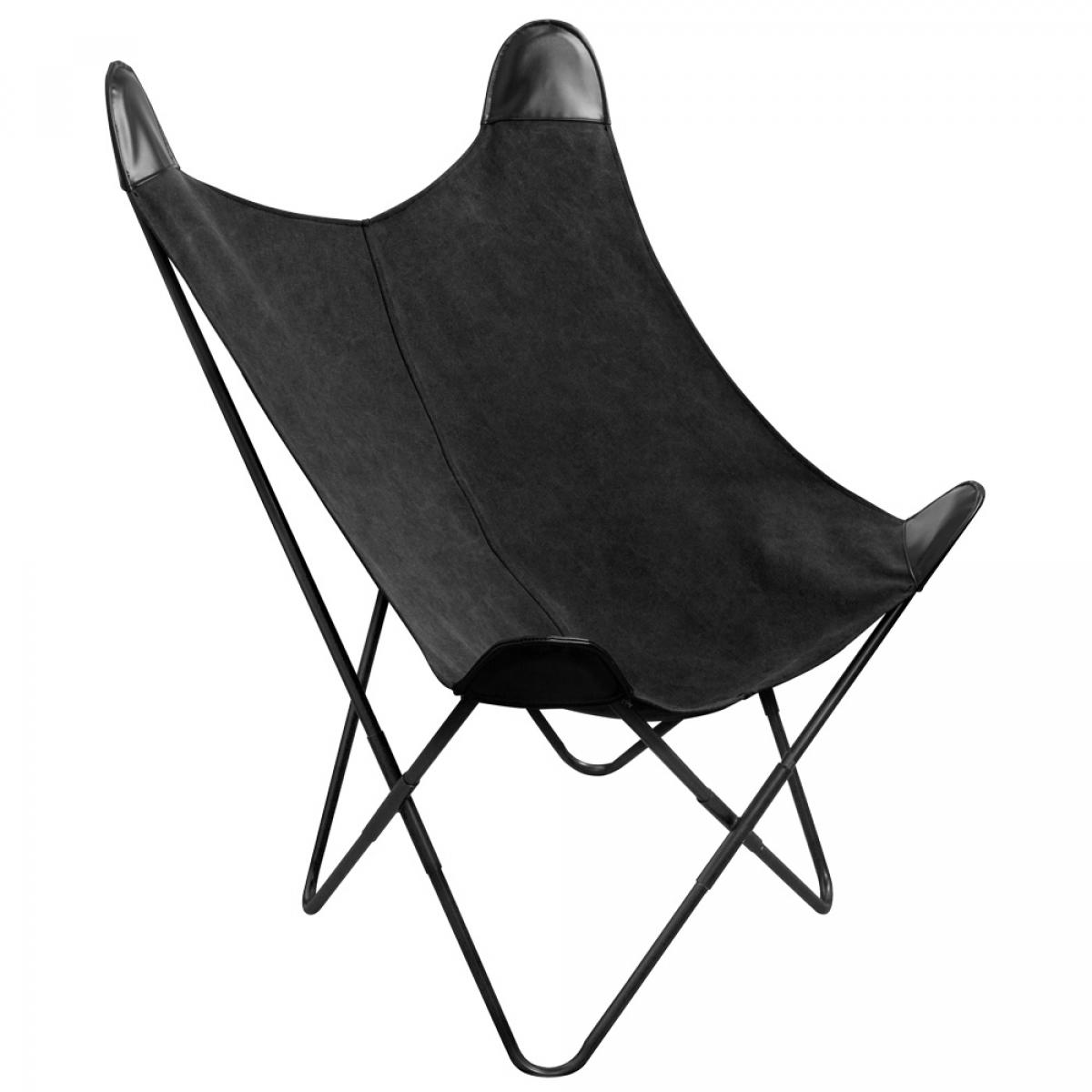 Butaca mariposa negra