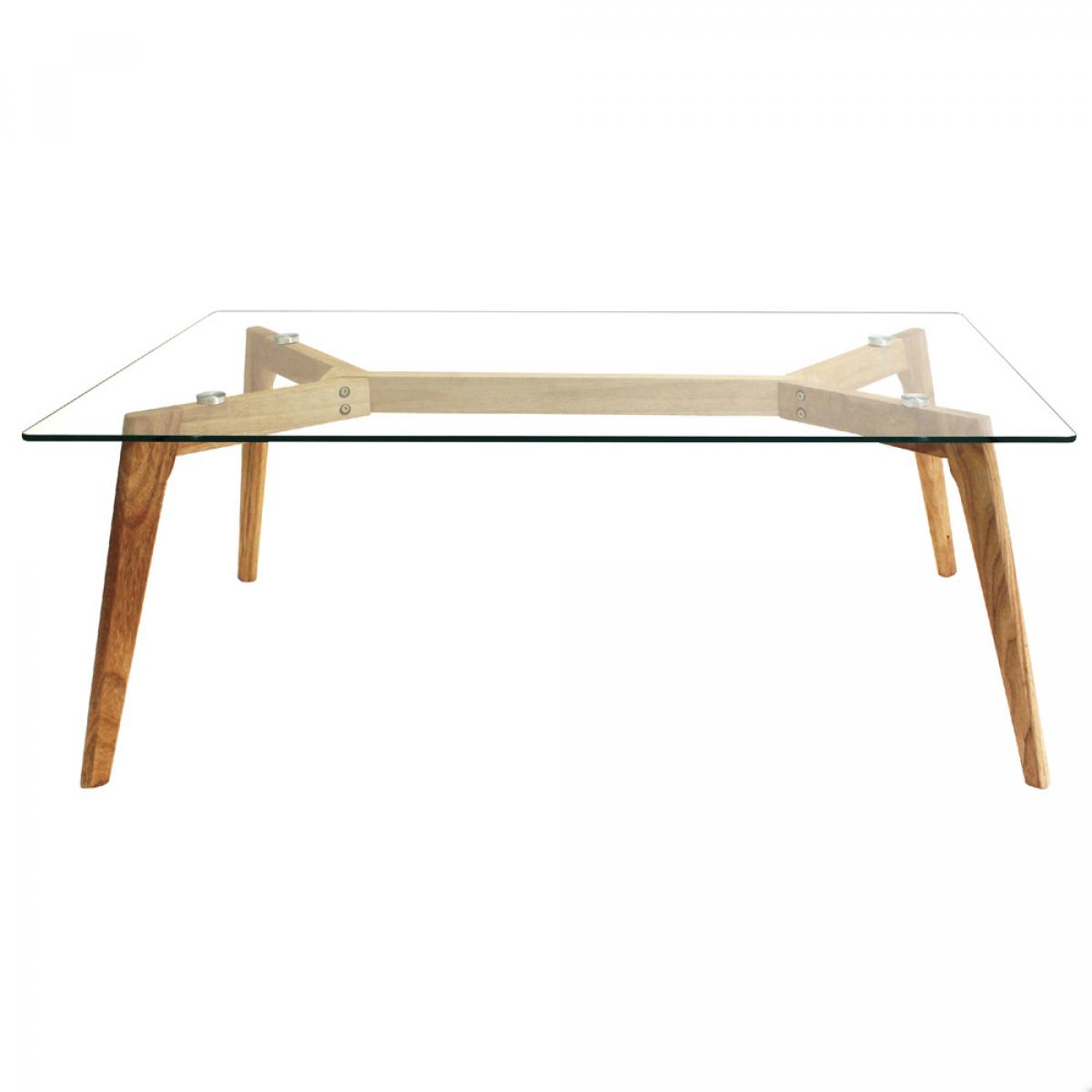 Mesa rectangular cristal