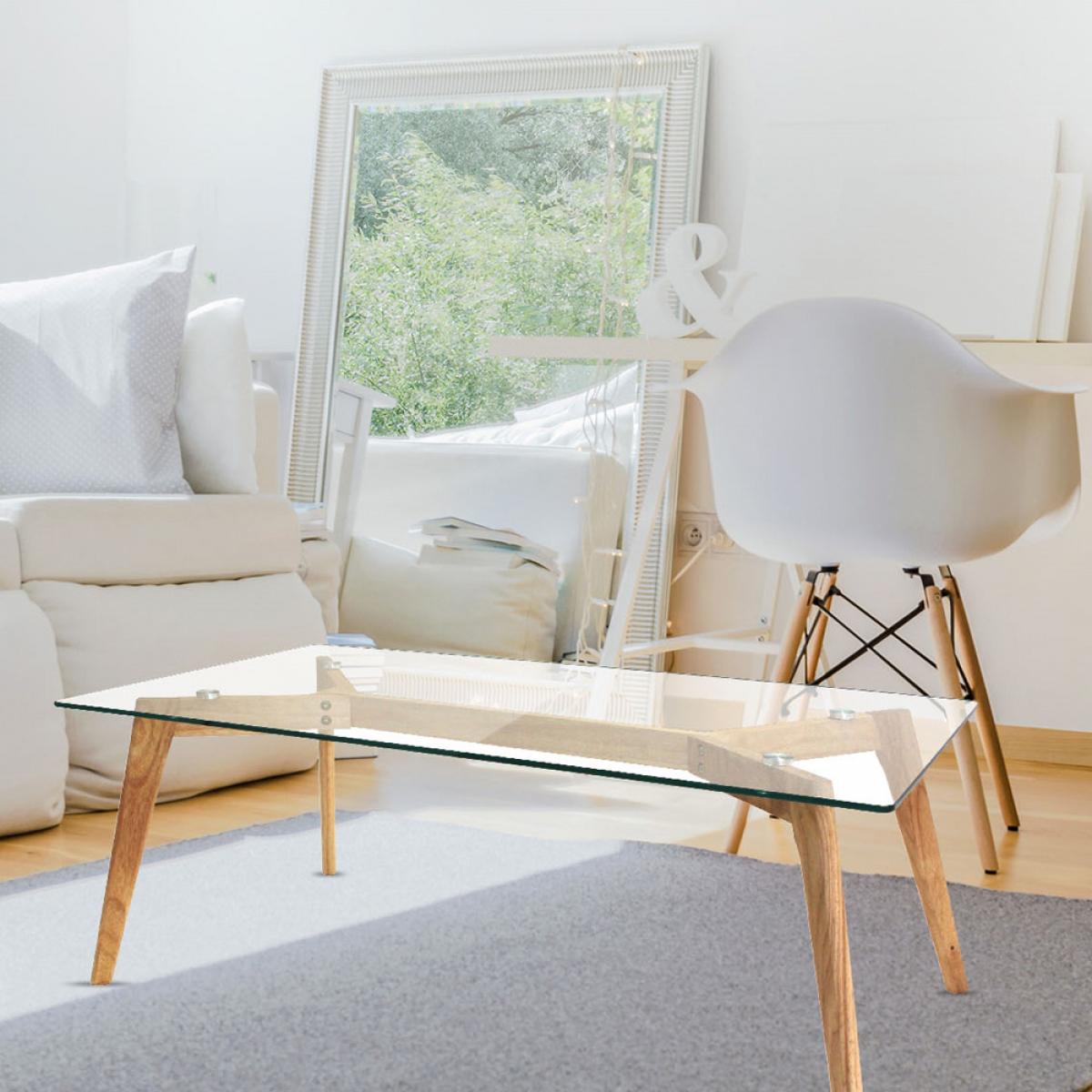 Mesa rectangular cristal