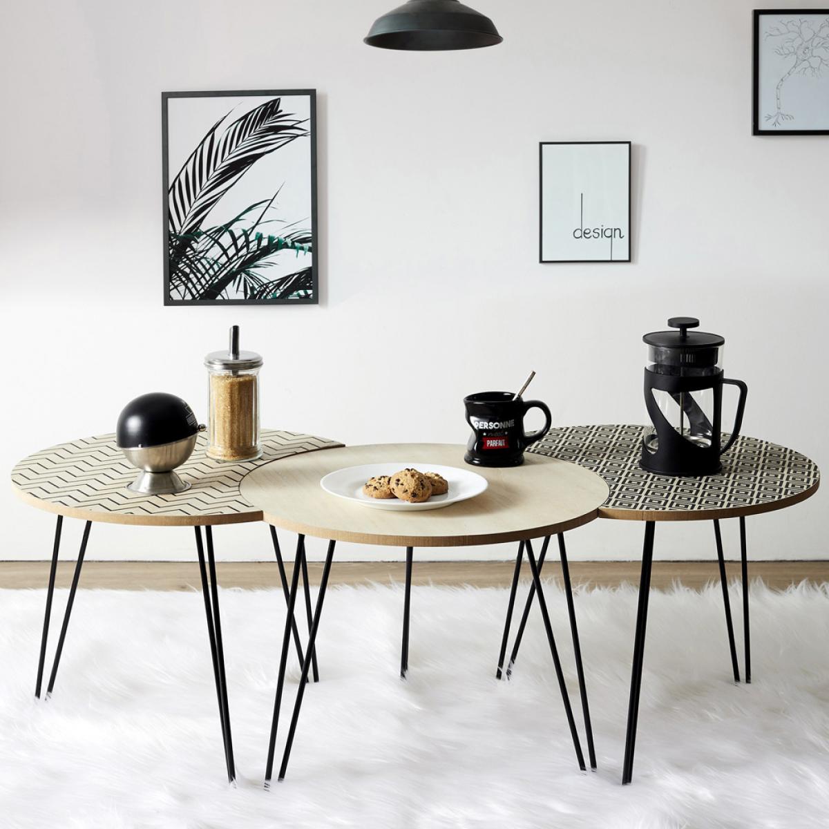 Jgo. 3 mesas auxiliares puzzle