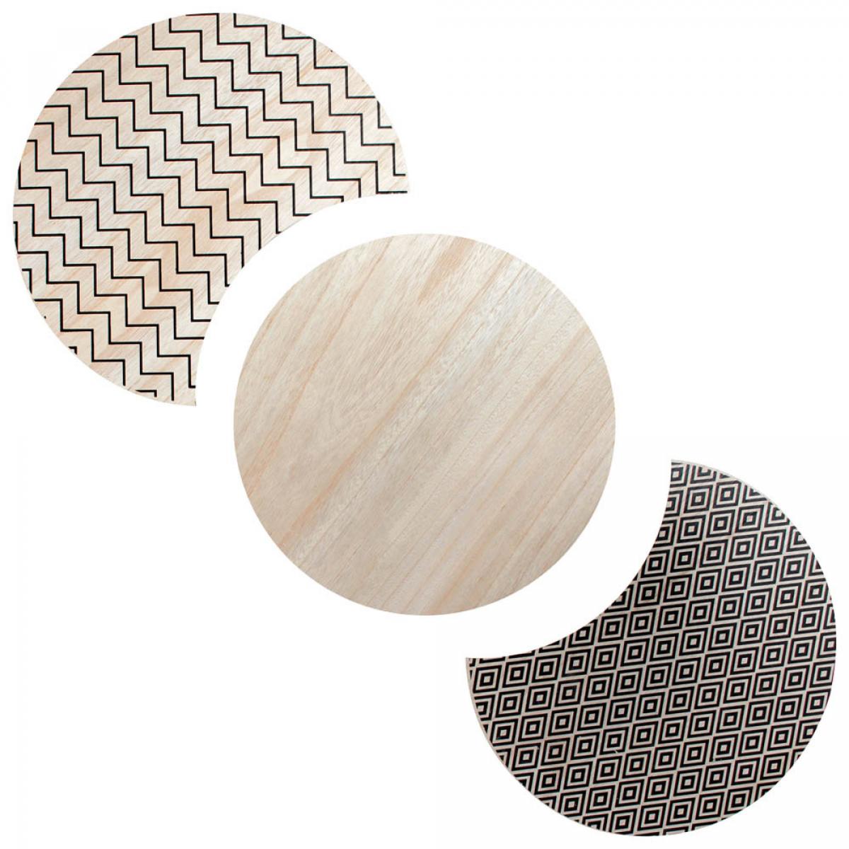 Jgo. 3 mesas auxiliares puzzle