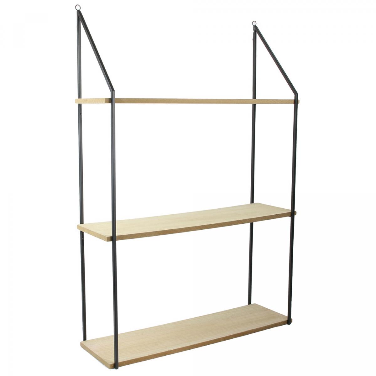 Estante 3 baldas 60x18x87,5