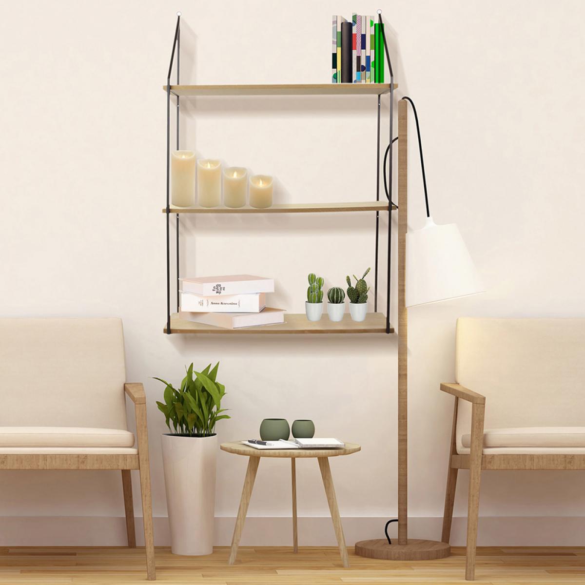 Estante 3 baldas 60x18x87,5