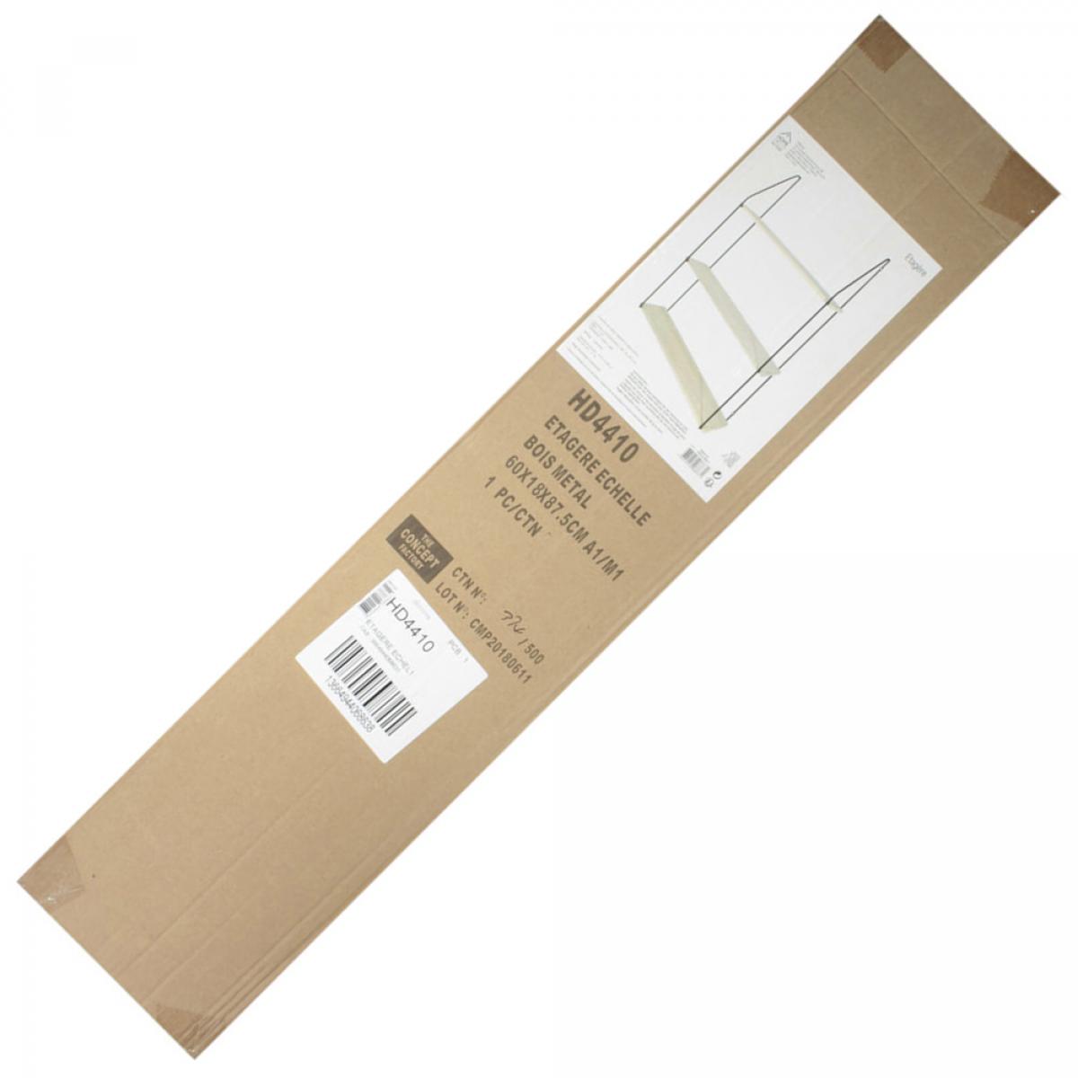 Estante 3 baldas 60x18x87,5