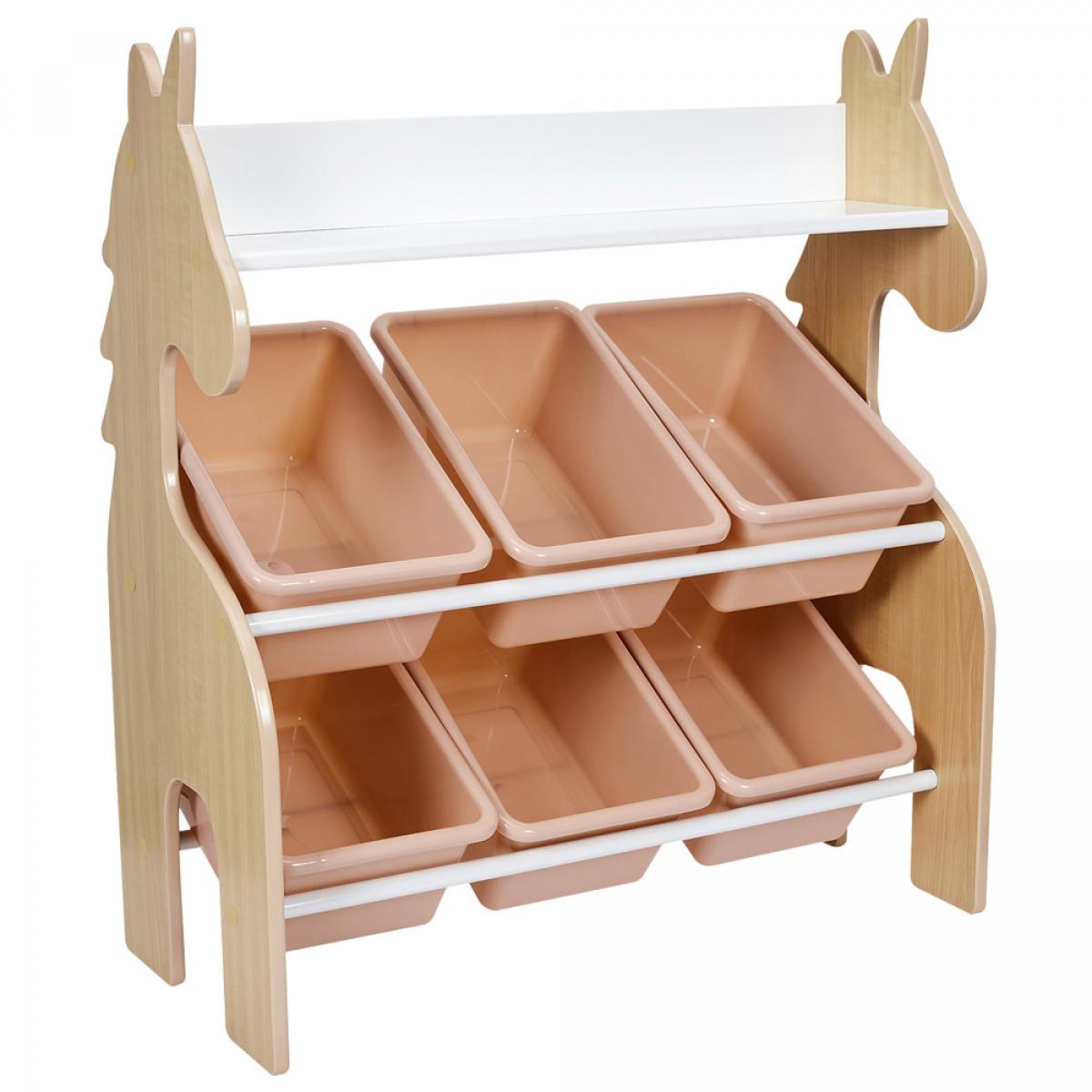 Mueble 6 cubetas unicornio
