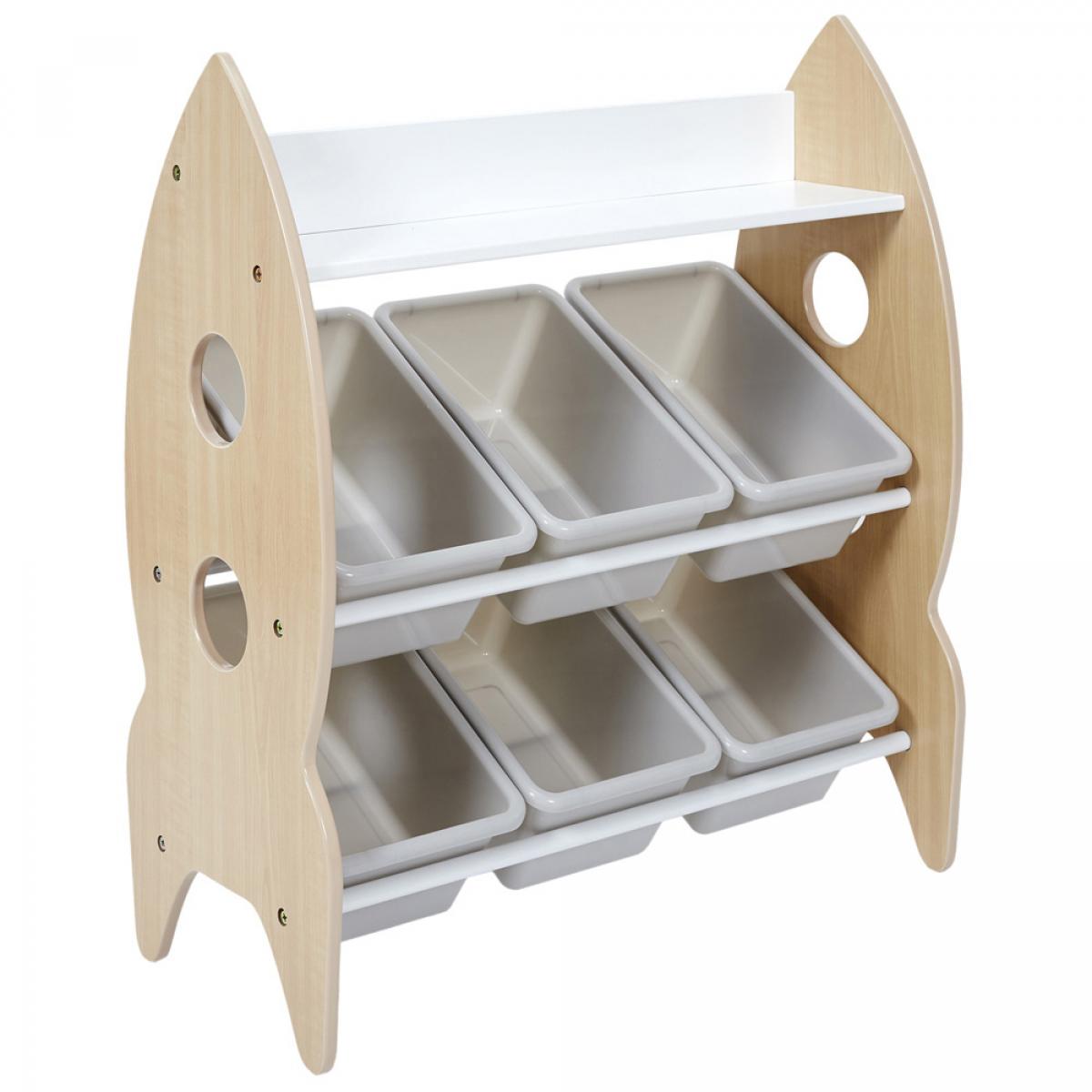 Mueble 6 cubetas cohete