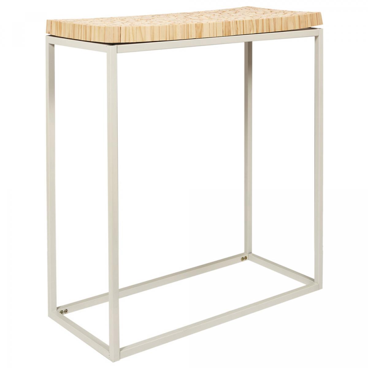 Consola 75x35 h.84 cm troncos