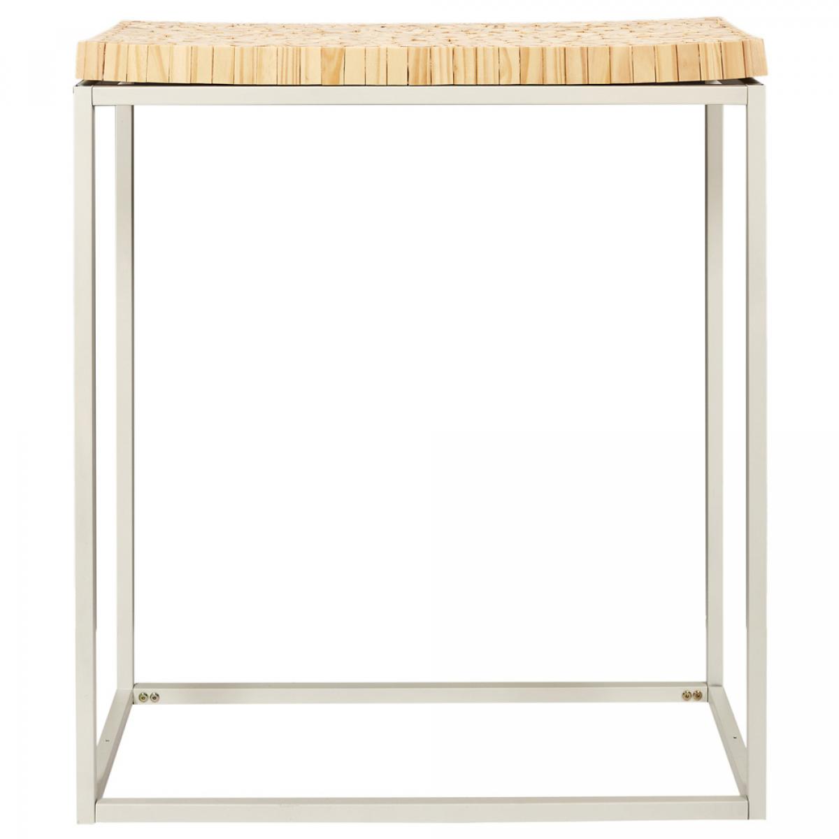 Consola 75x35 h.84 cm troncos