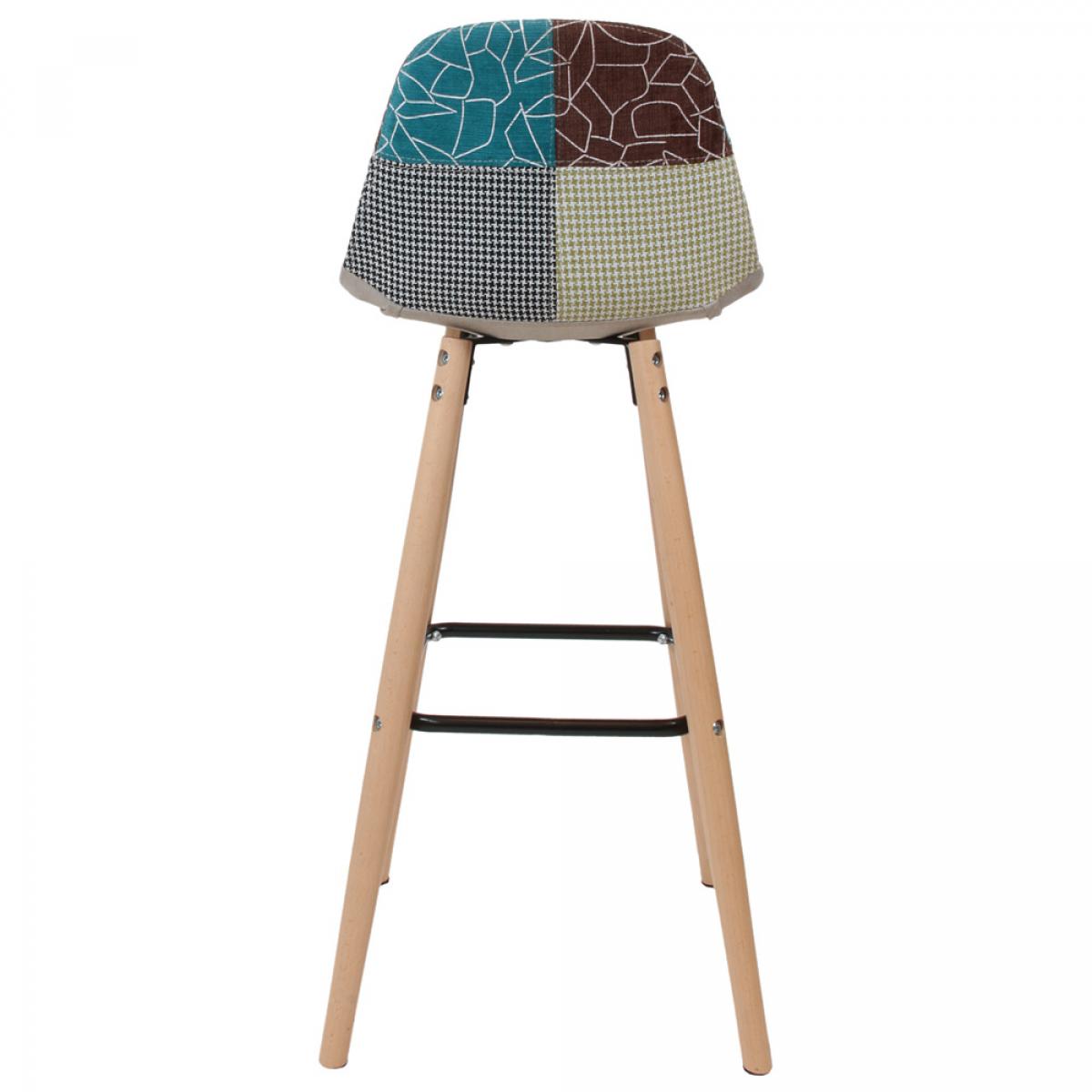 Set 2 taburetes bar patchwork