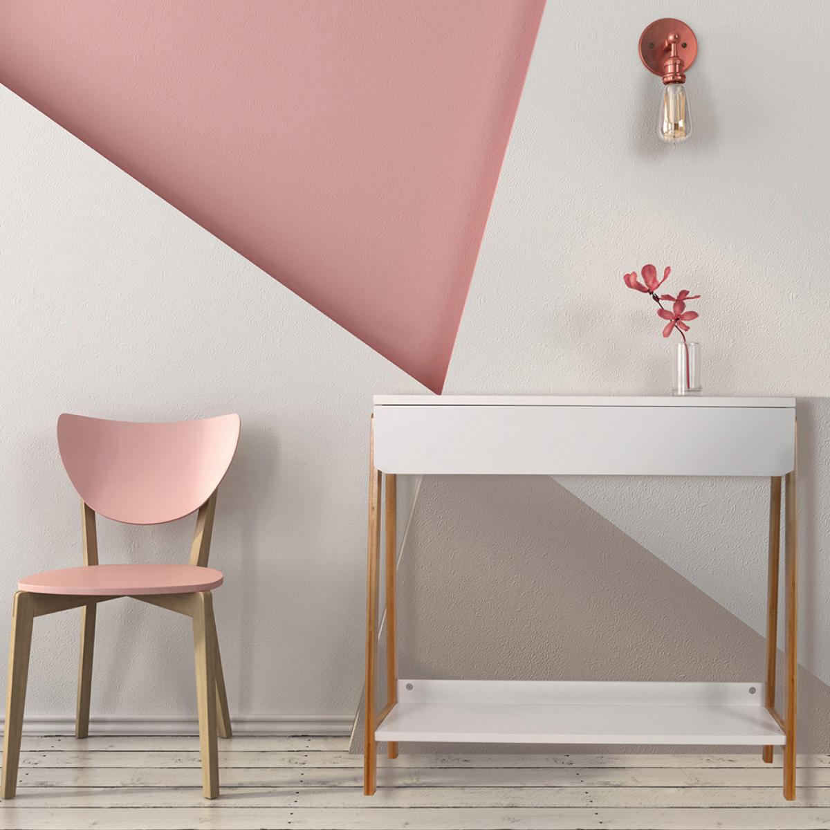 Consola blanca ccajón