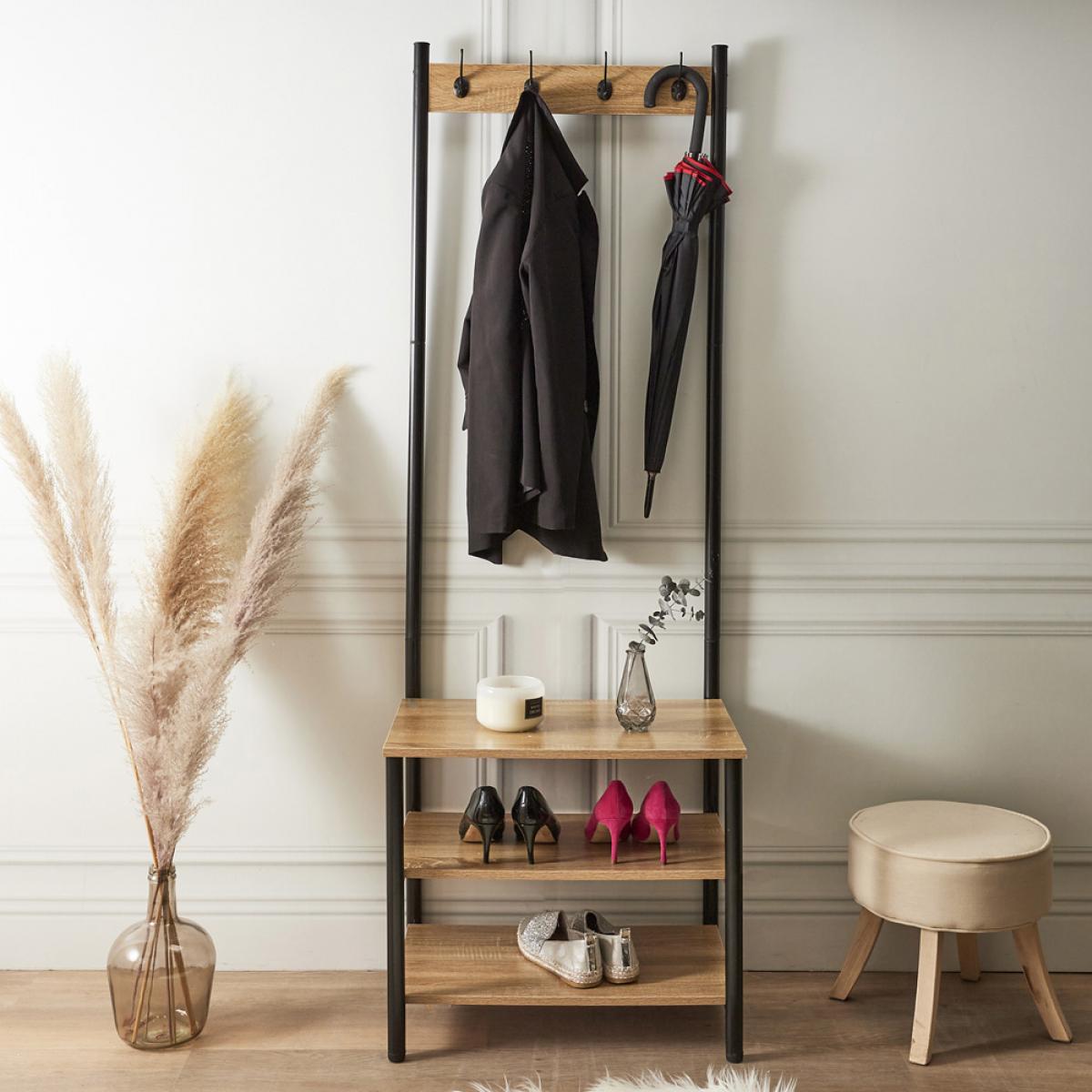 Mueble perchero h.175 cm