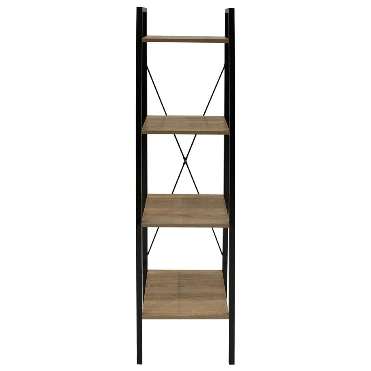 Estantería 34x32 h.148 negra