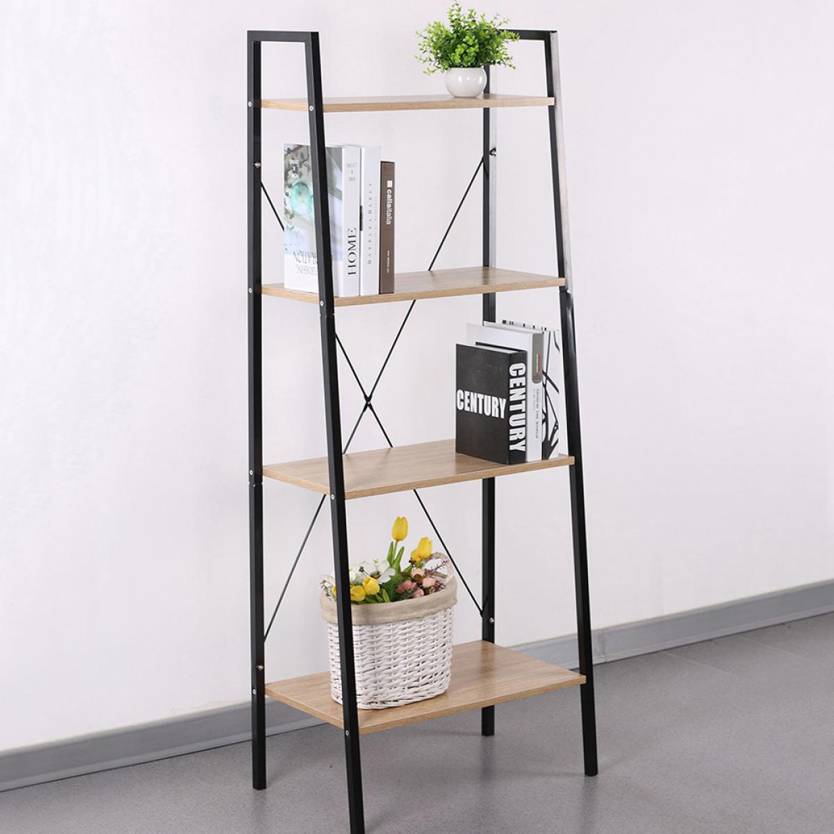 Estantería 60x32,5 h.148 negra