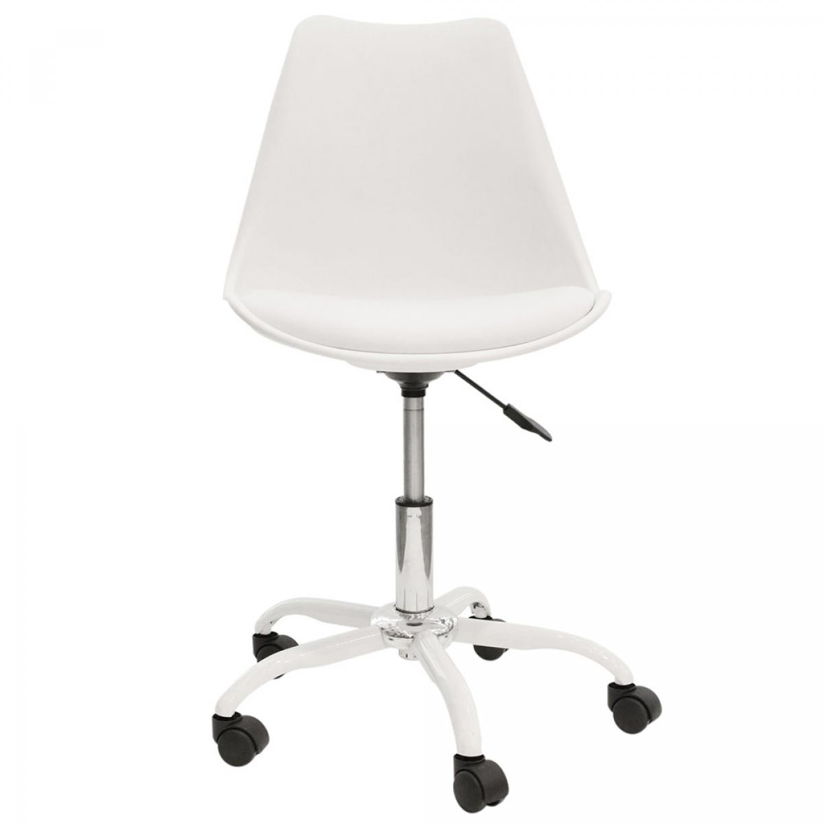 Set 2 sillas cruedas blanca