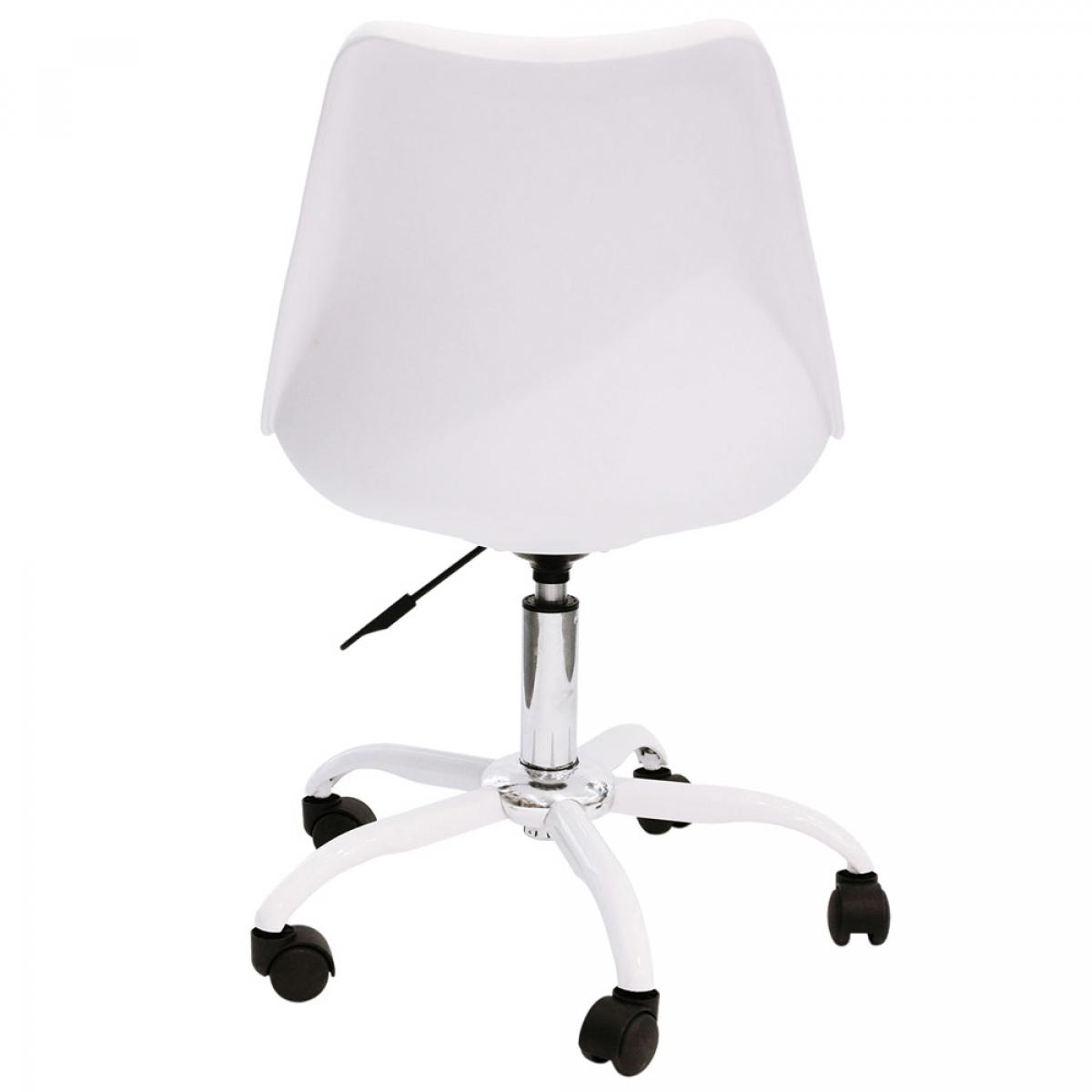 Set 2 sillas cruedas blanca