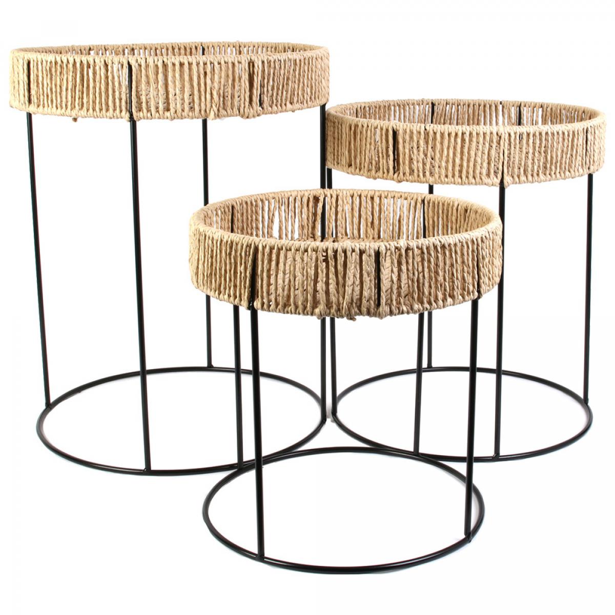 Set 3 mesas auxiliares