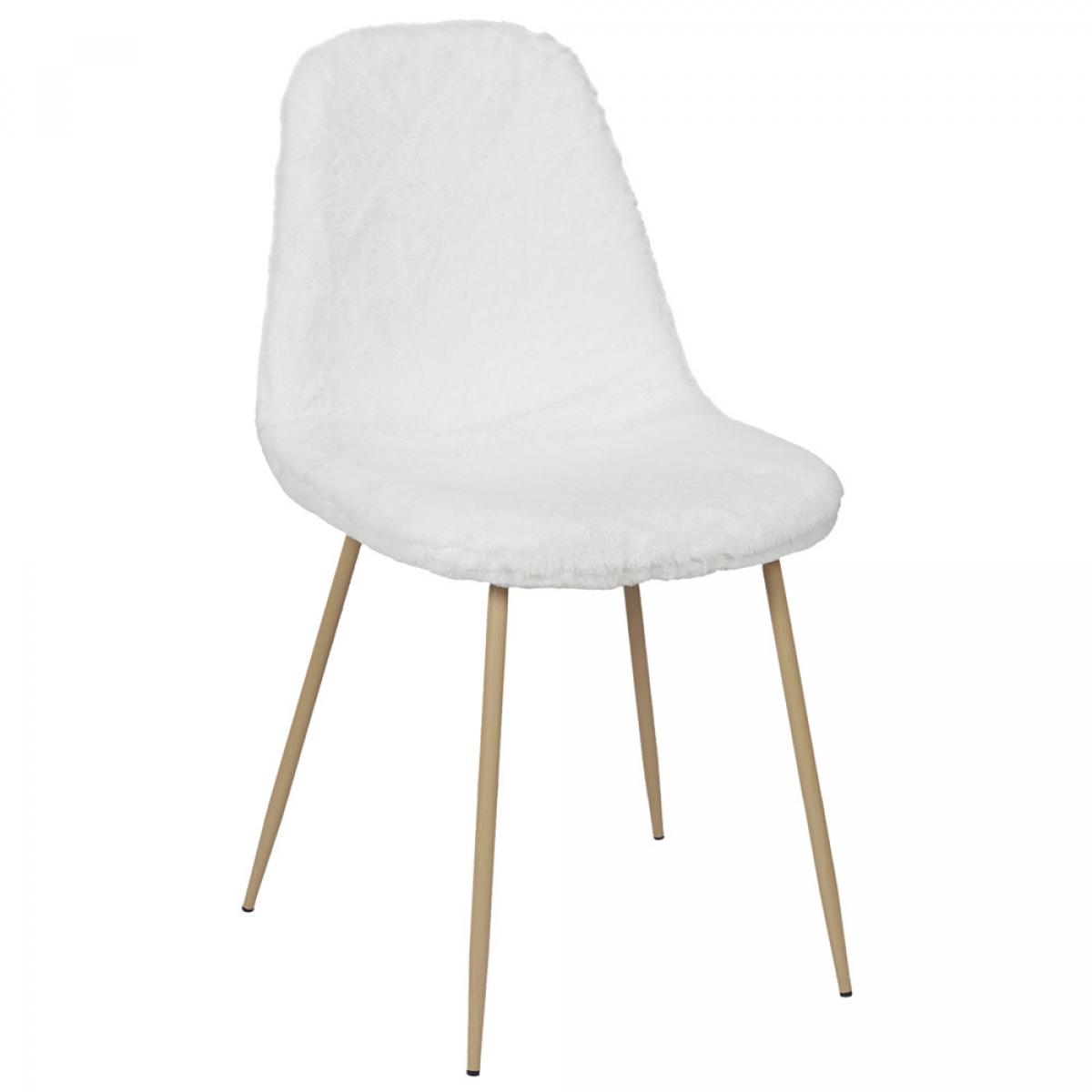 Set 2 sillas blanca aurea