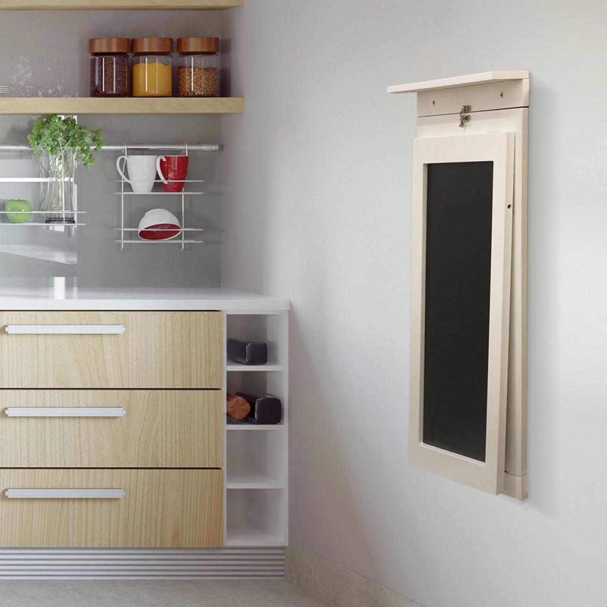 Mesa plegable de pared pizarra