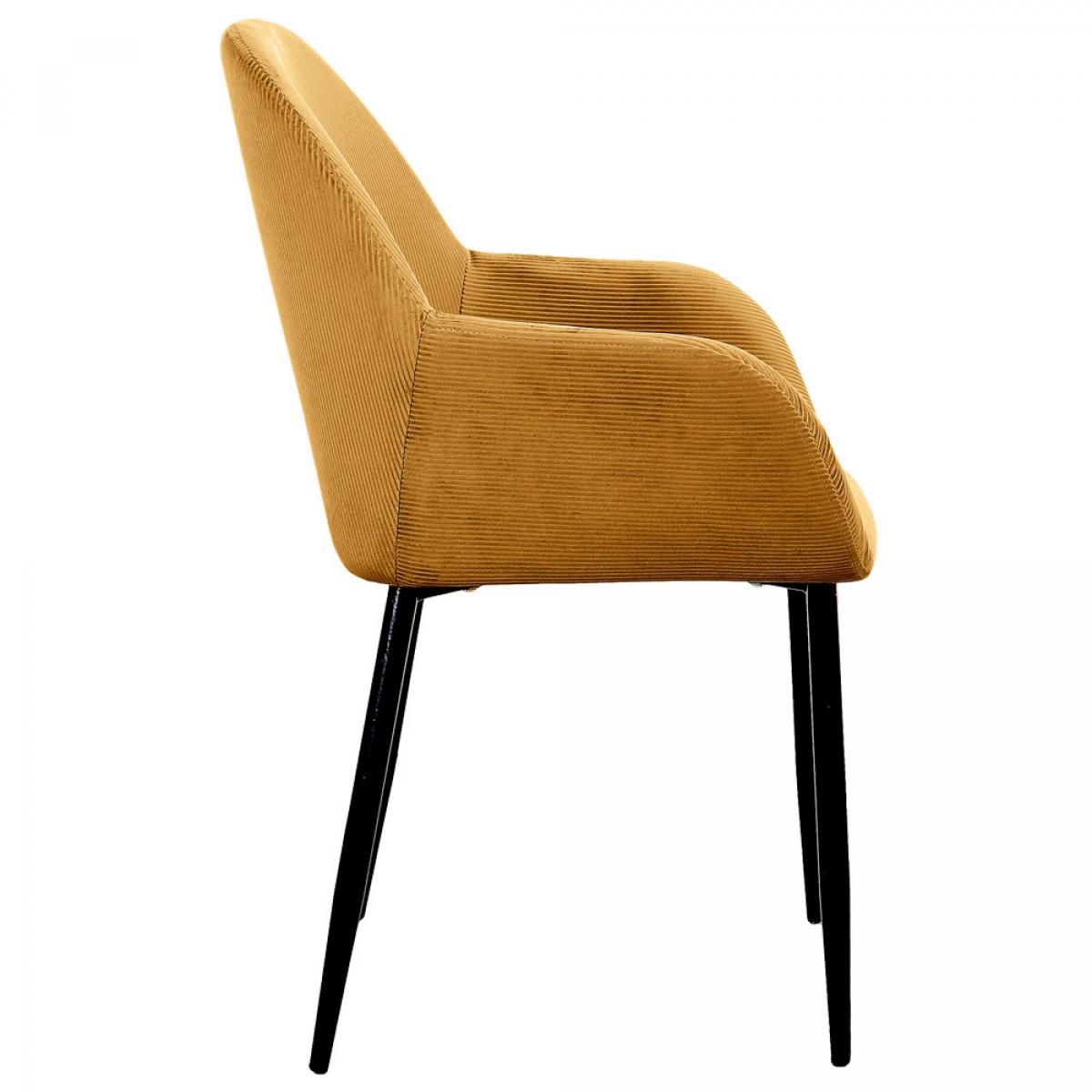 Butaca mostaza giulia