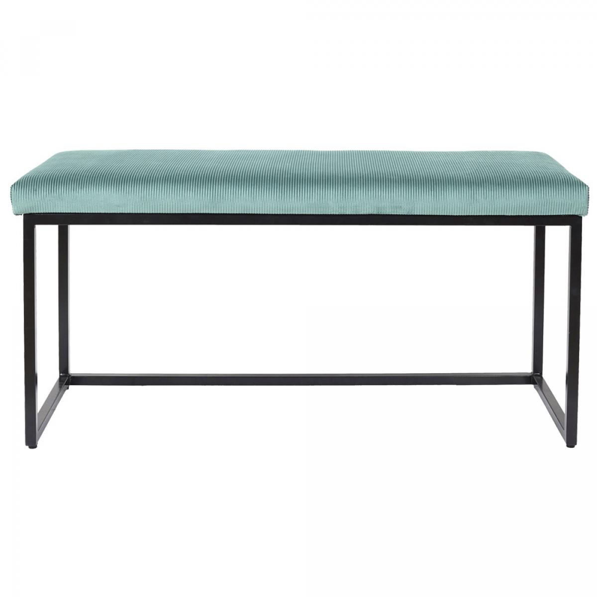 Banco 100x39 h.49 cm azul