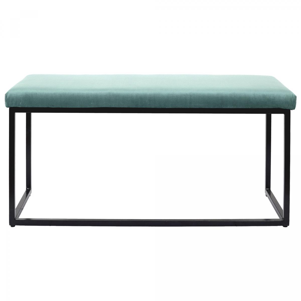 Banco 100x39 h.49 cm azul