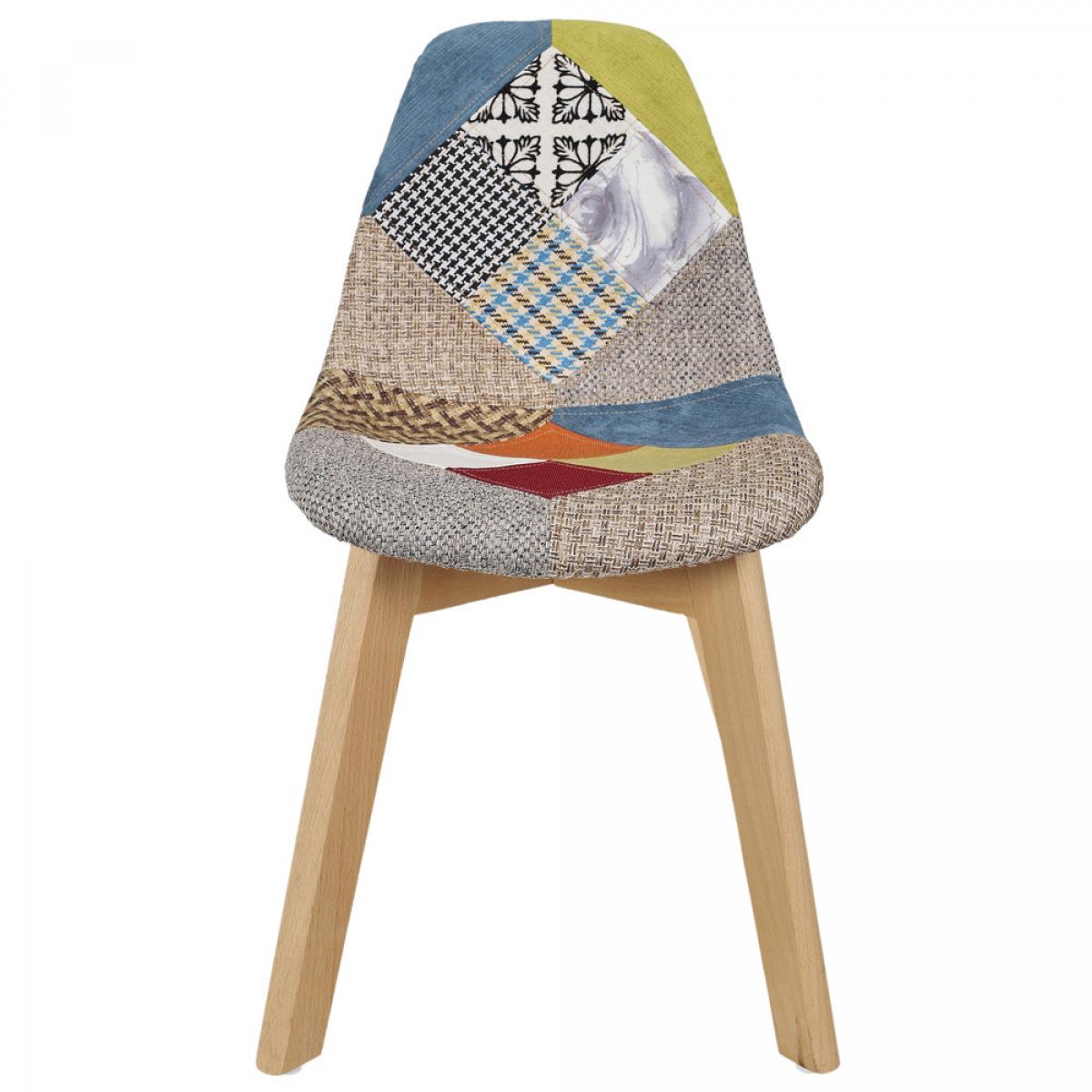 Set 2 sillas infantiles patchwork