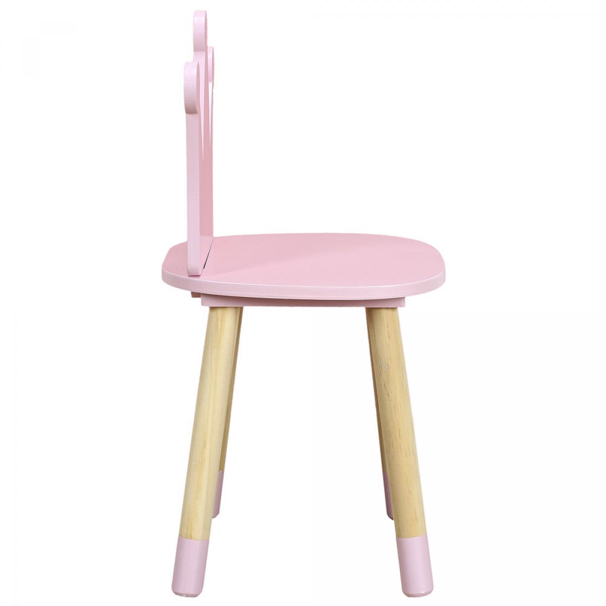 Silla infantil corona rosa