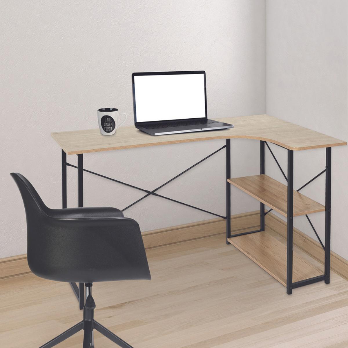 Escritorio esquinero job negro