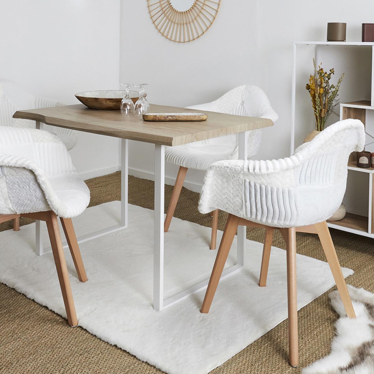 Mesa 110x75 h.75,5 cm