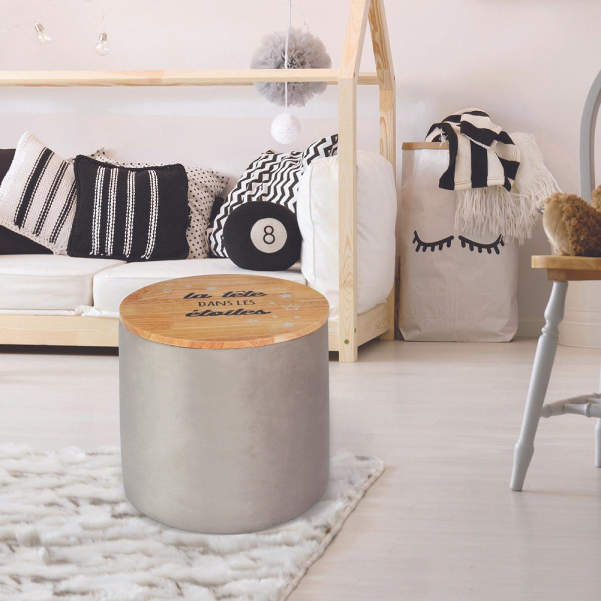 Puf almacenaje infantil