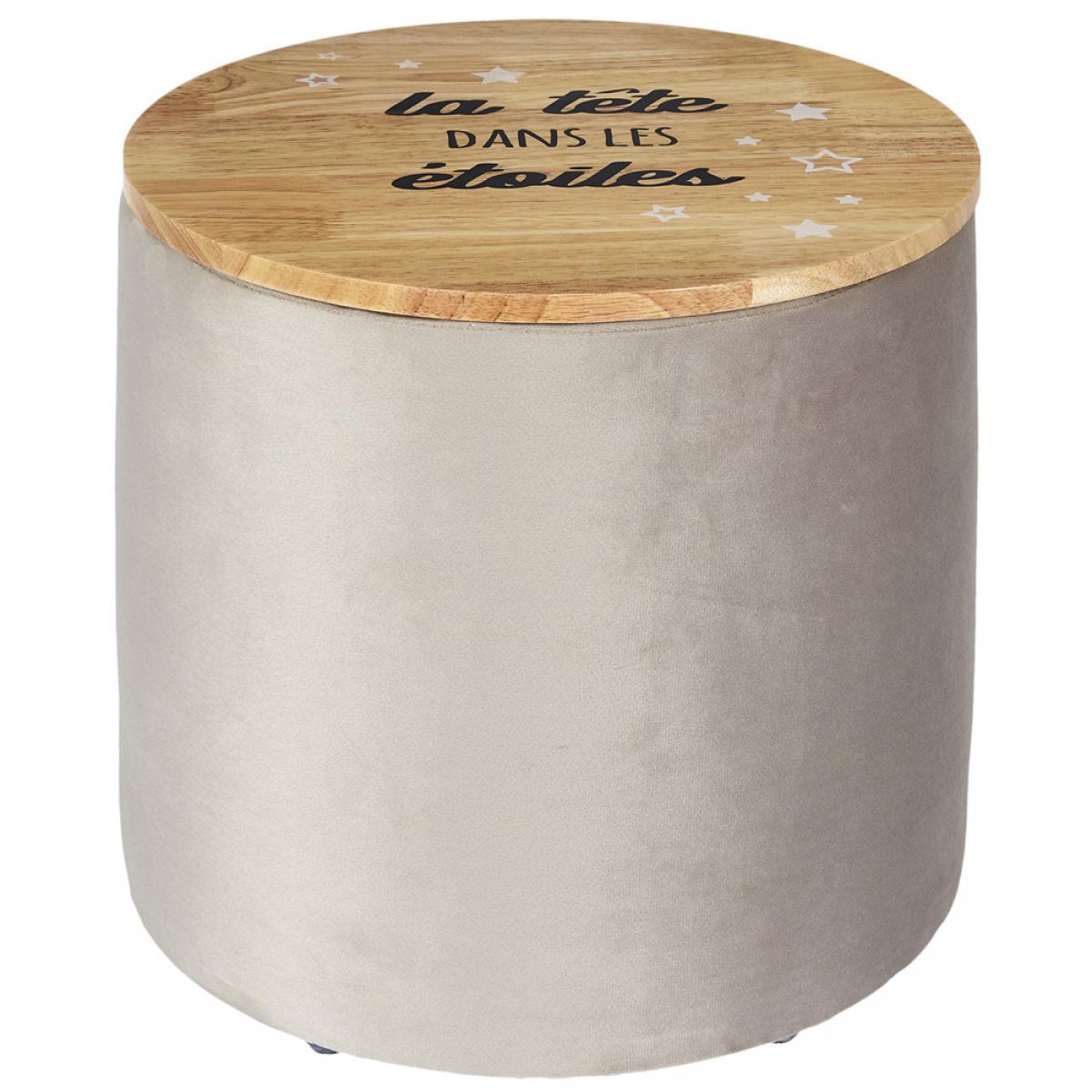 Puf almacenaje infantil