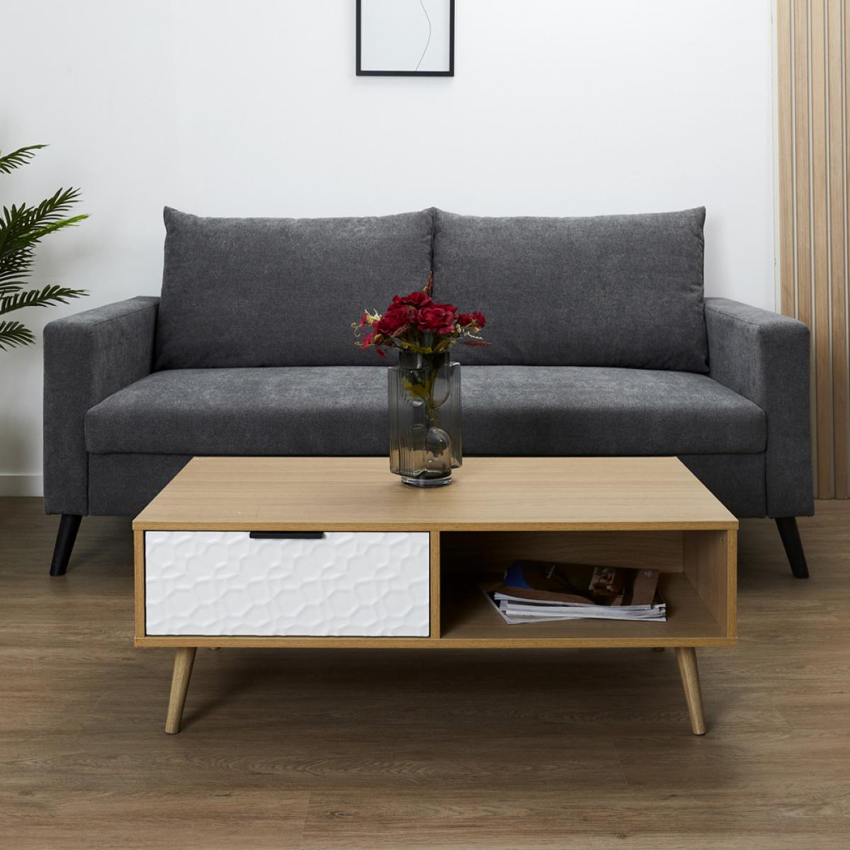 Mesa de centro 100x50 h.38 cm