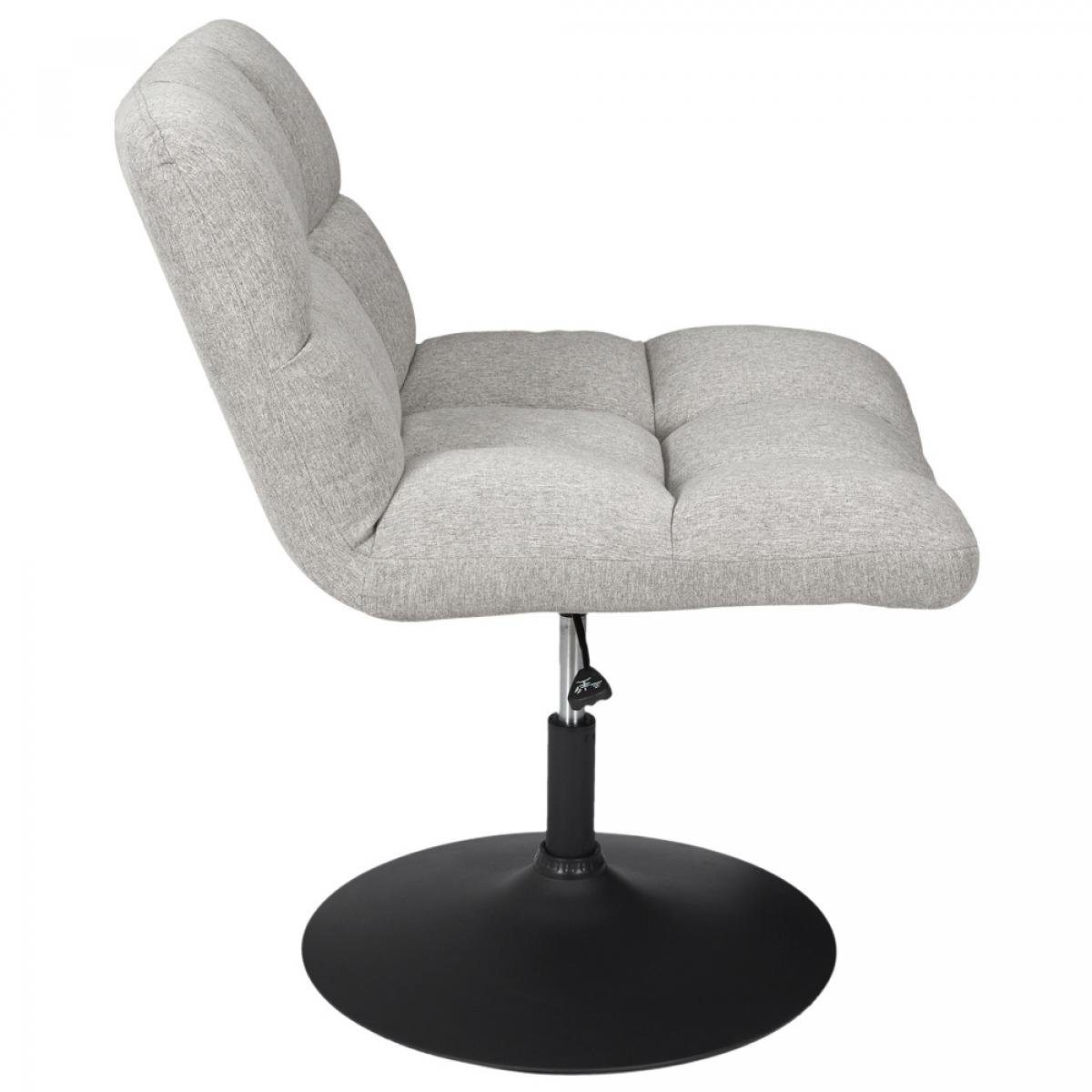 Butaca giratoria gris