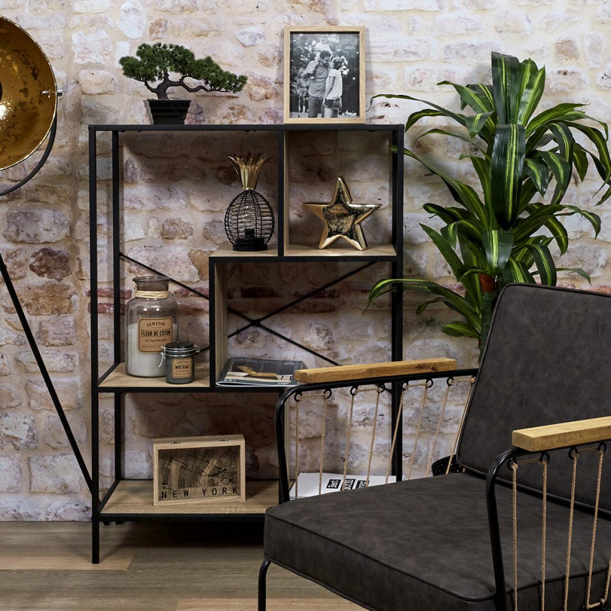 Estantería 80x30x113 cm edison